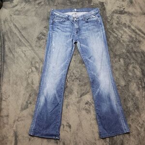 7 For All Mankind Bootcut Mid Rise Jeans size 32 7Famk